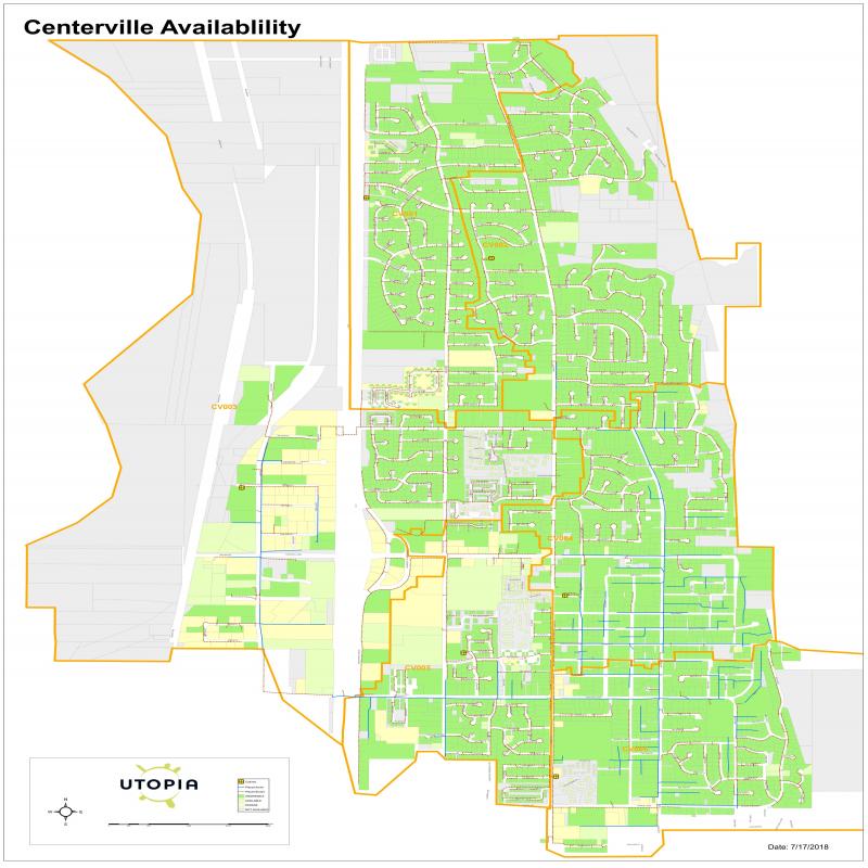 Centerville Availability Map