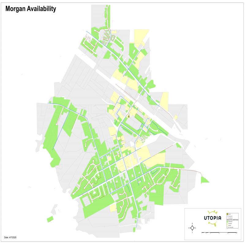 Morgan City Availability Map