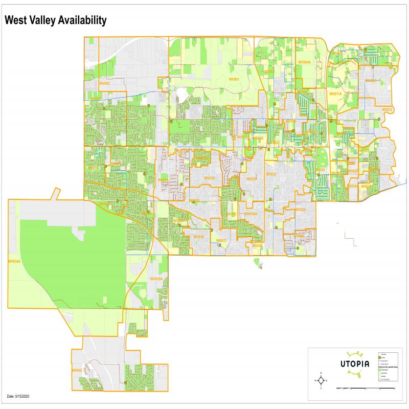 West Valley City Availability Map