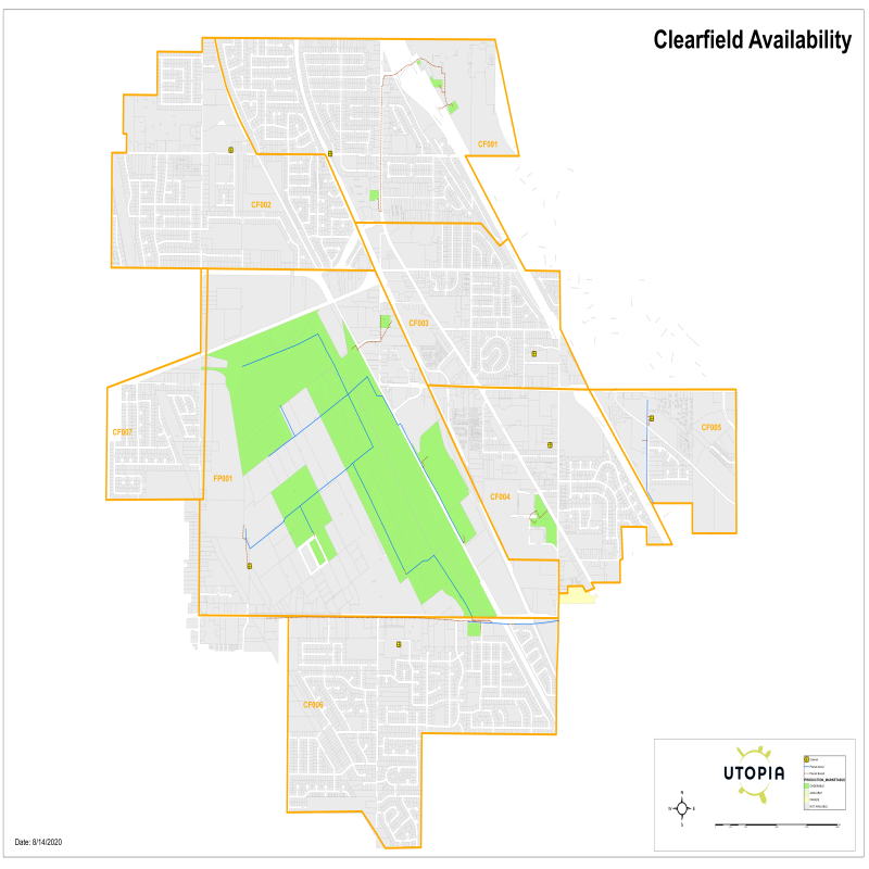 Clearfield Availability Map